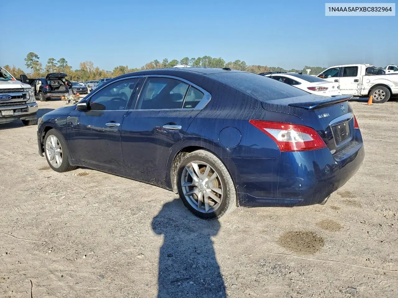 1N4AA5APXBC832964 2011 Nissan Maxima S
