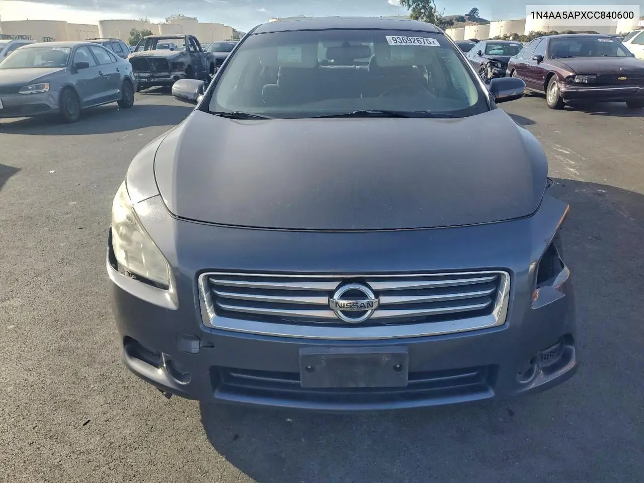 1N4AA5APXCC840600 2012 Nissan Maxima S