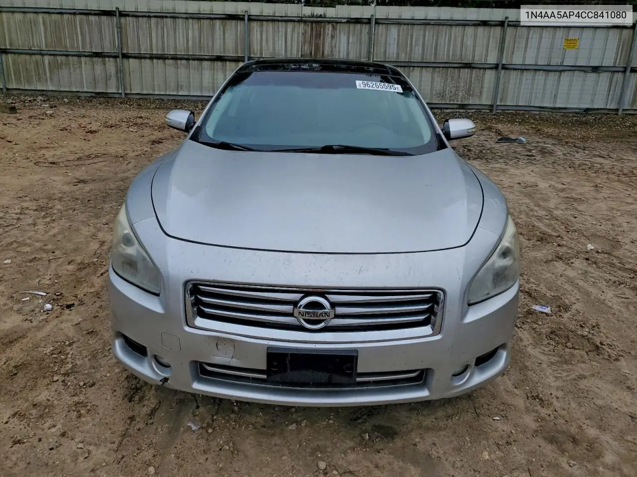 1N4AA5AP4CC841080 2012 Nissan Maxima S