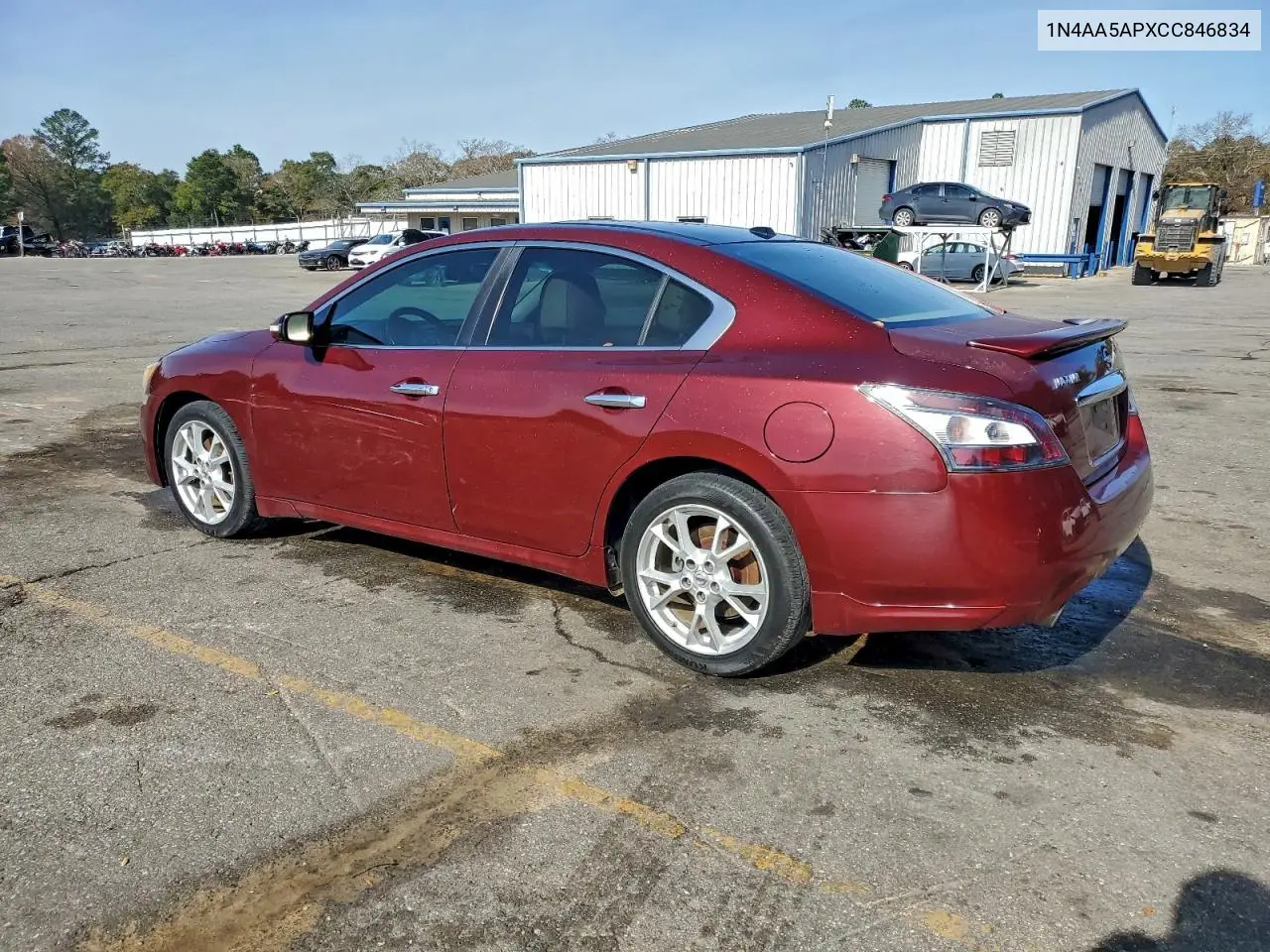 1N4AA5APXCC846834 2012 Nissan Maxima S