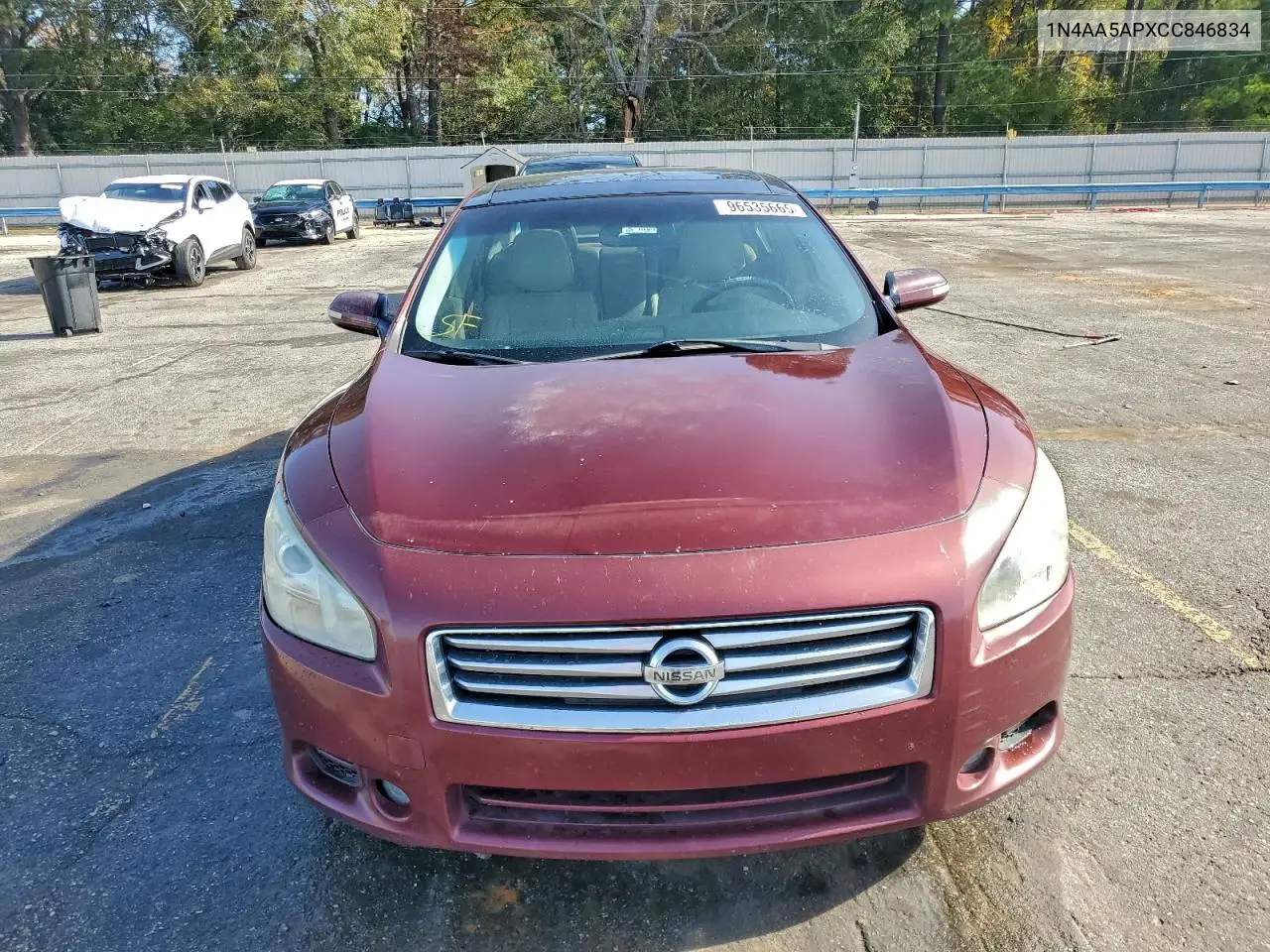 1N4AA5APXCC846834 2012 Nissan Maxima S