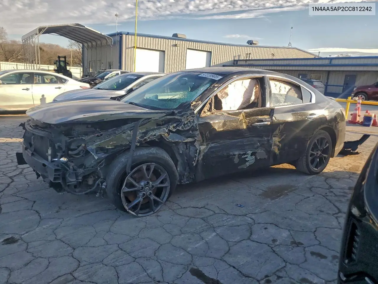 1N4AA5AP2CC812242 2012 Nissan Maxima S