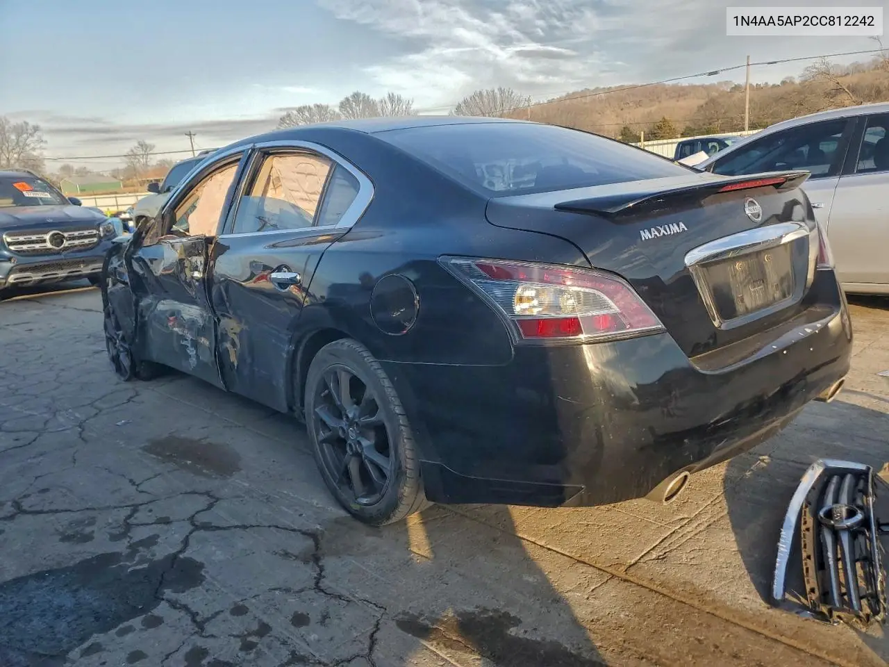 1N4AA5AP2CC812242 2012 Nissan Maxima S