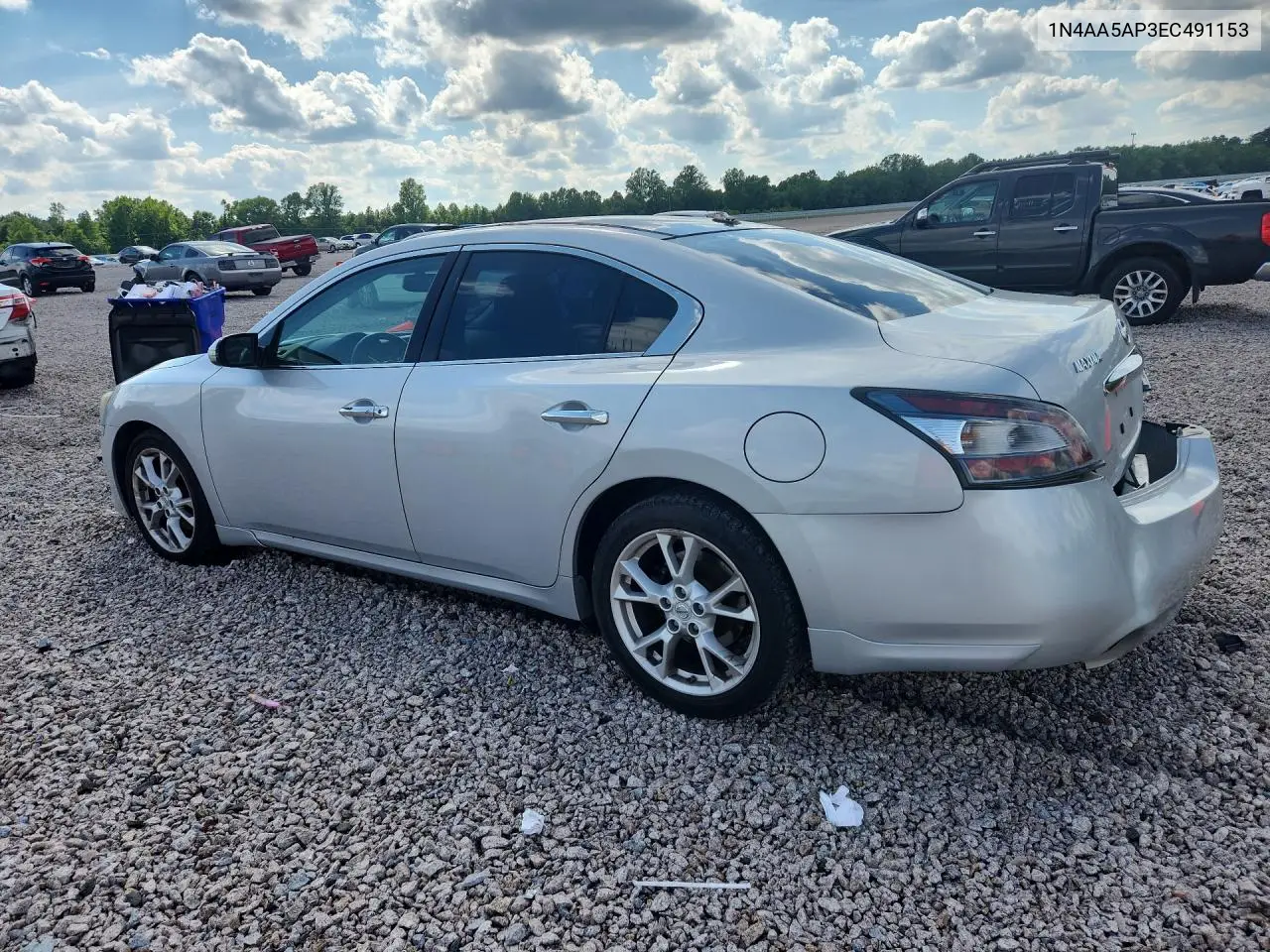 1N4AA5AP3EC491153 2014 Nissan Maxima 3.5 Sv