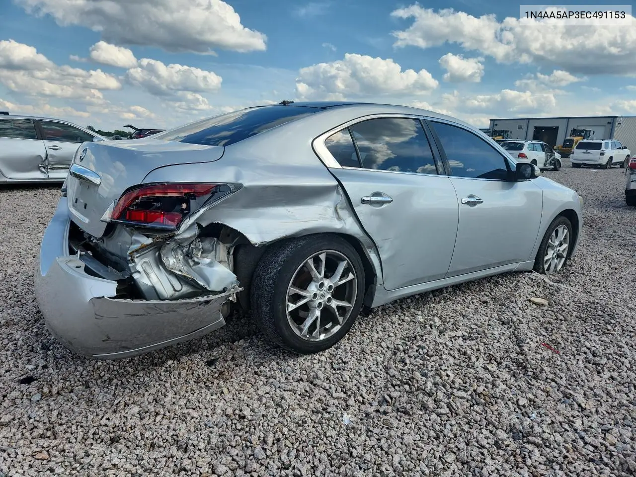 1N4AA5AP3EC491153 2014 Nissan Maxima 3.5 Sv
