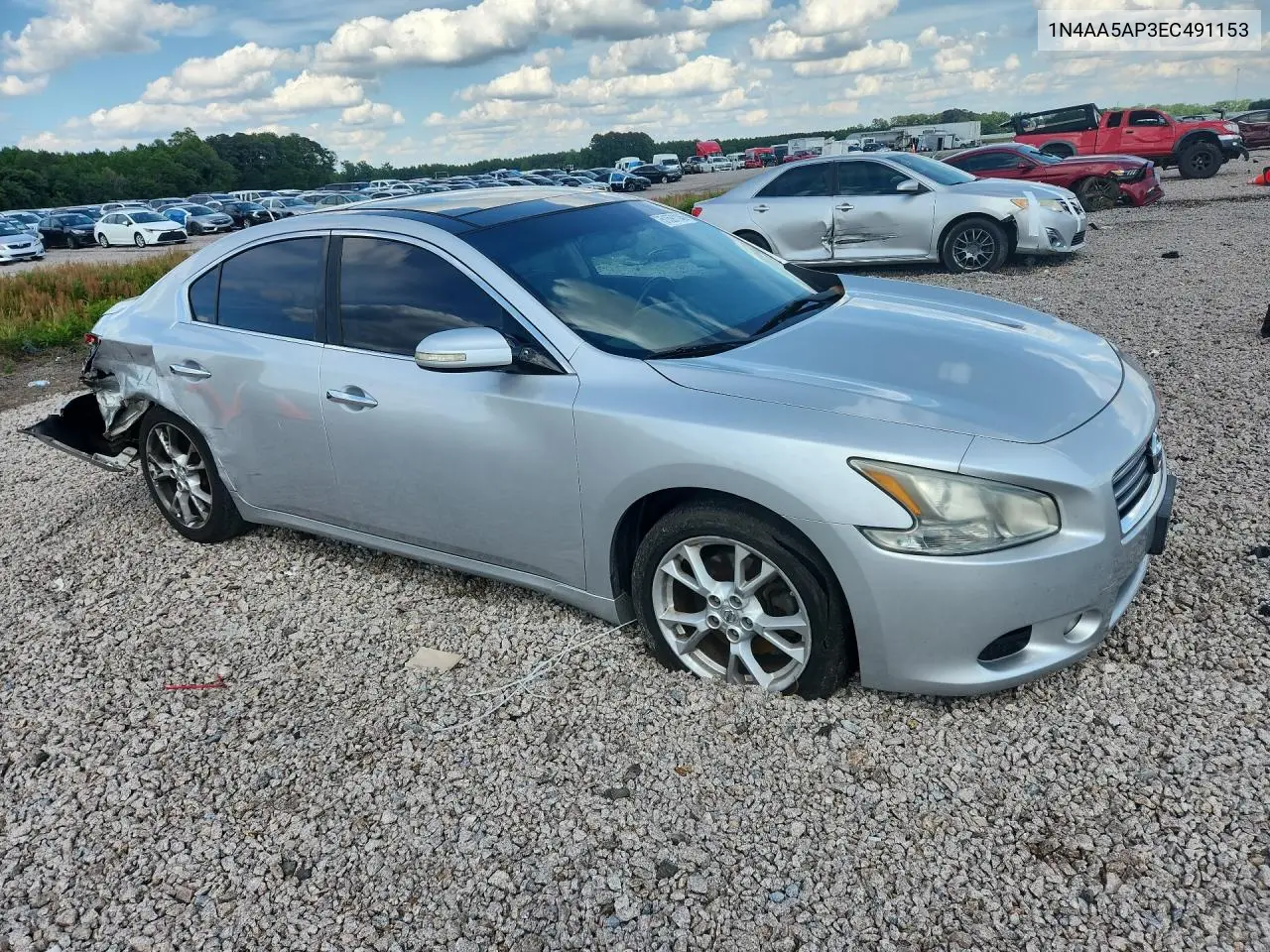 1N4AA5AP3EC491153 2014 Nissan Maxima 3.5 Sv