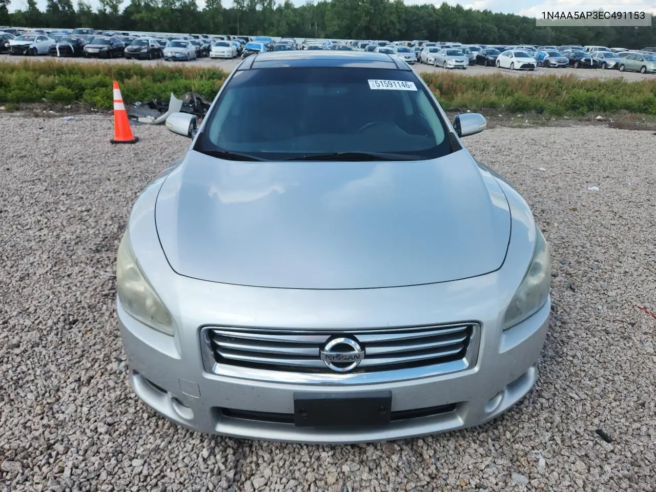 1N4AA5AP3EC491153 2014 Nissan Maxima 3.5 Sv