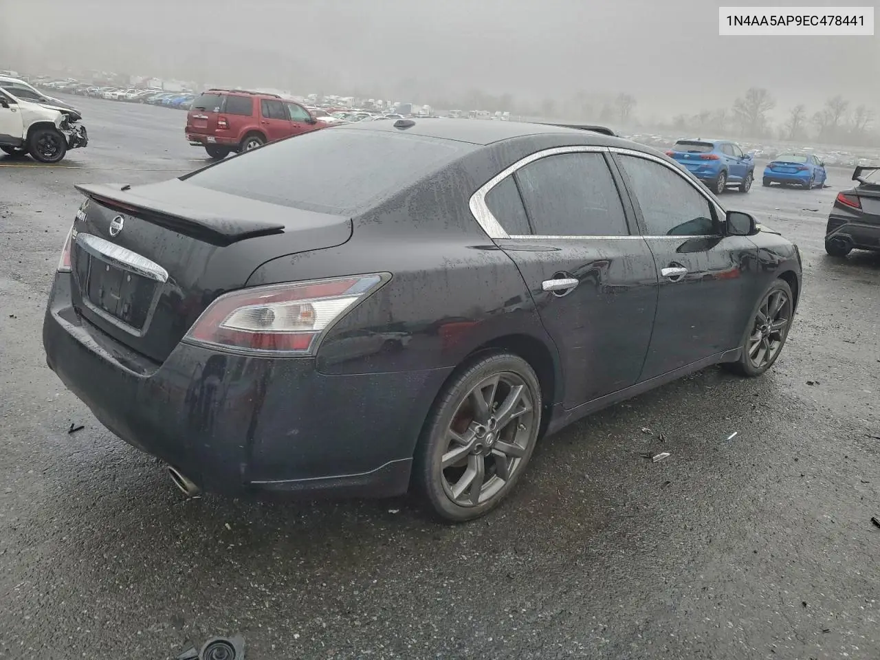 1N4AA5AP9EC478441 2014 Nissan Maxima S