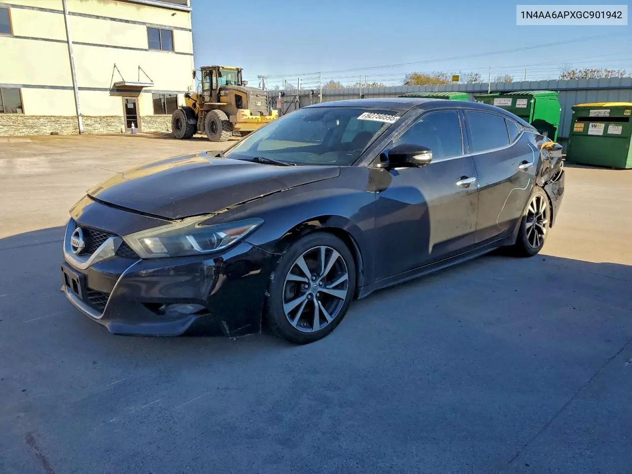 1N4AA6APXGC901942 2016 Nissan Maxima 3.5S