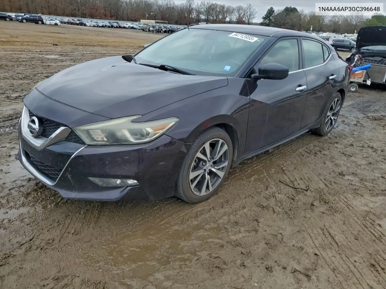 1N4AA6AP3GC396648 2016 Nissan Maxima 3.5S