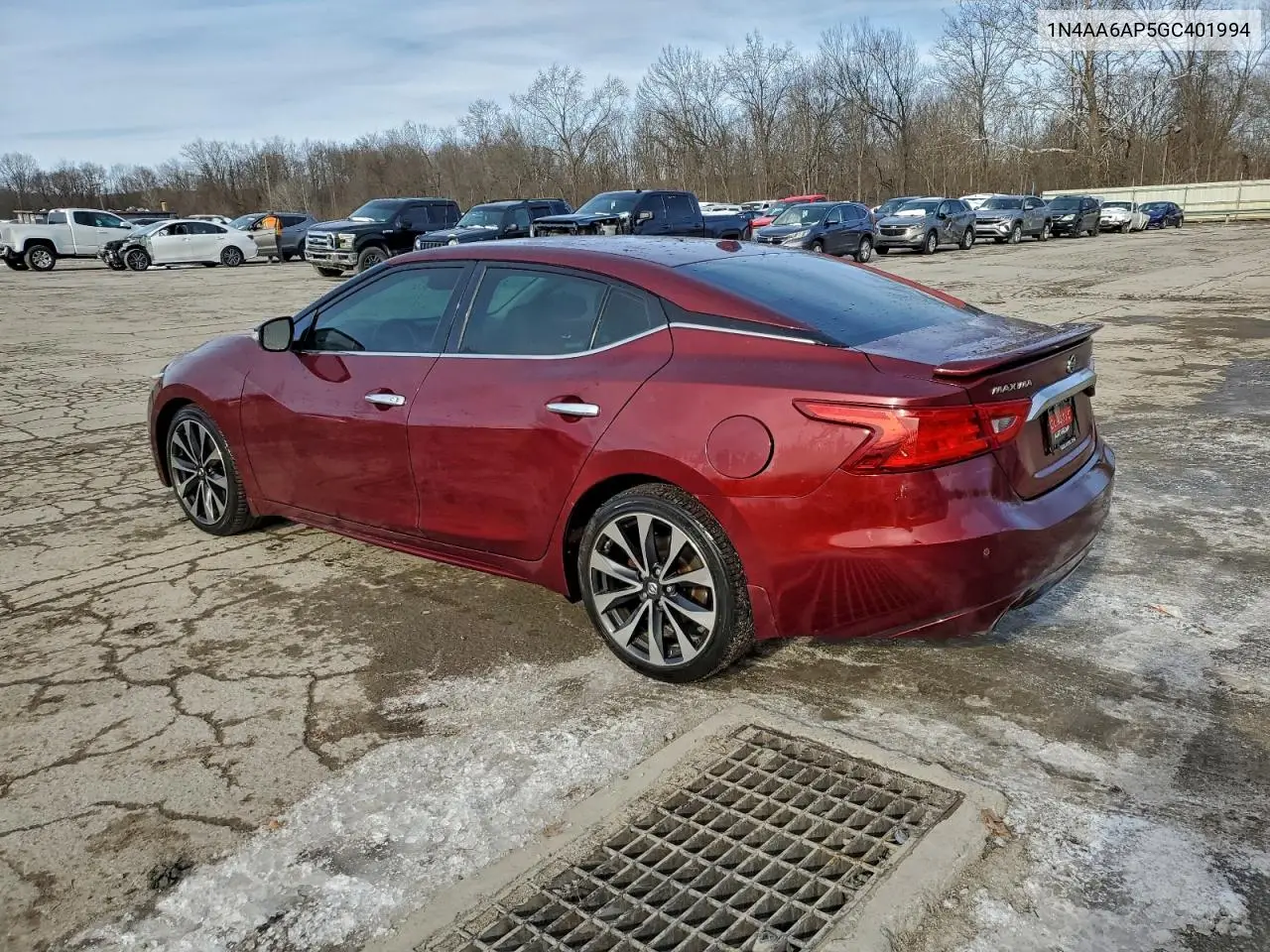 1N4AA6AP5GC401994 2016 Nissan Maxima 3.5S