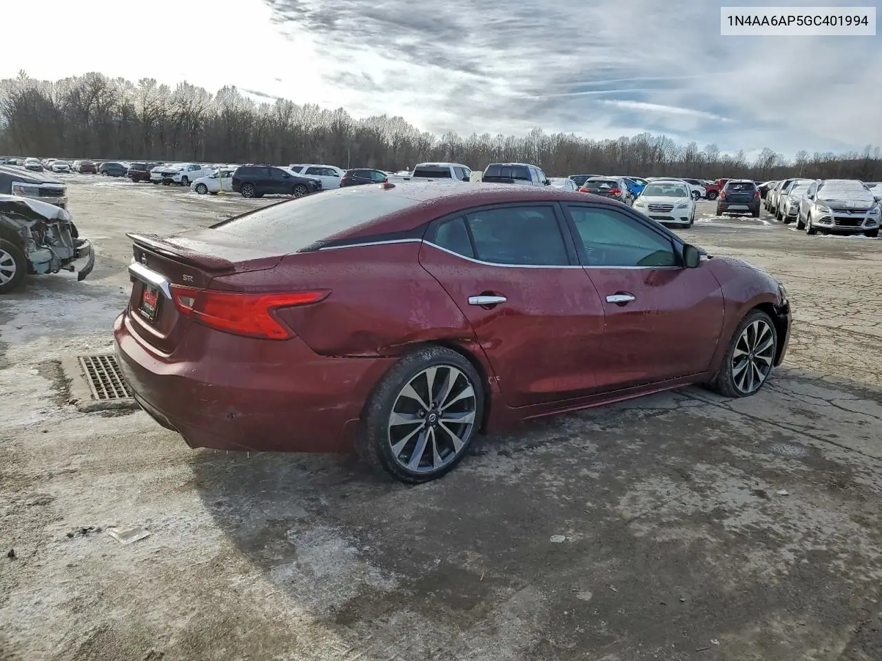 1N4AA6AP5GC401994 2016 Nissan Maxima 3.5S