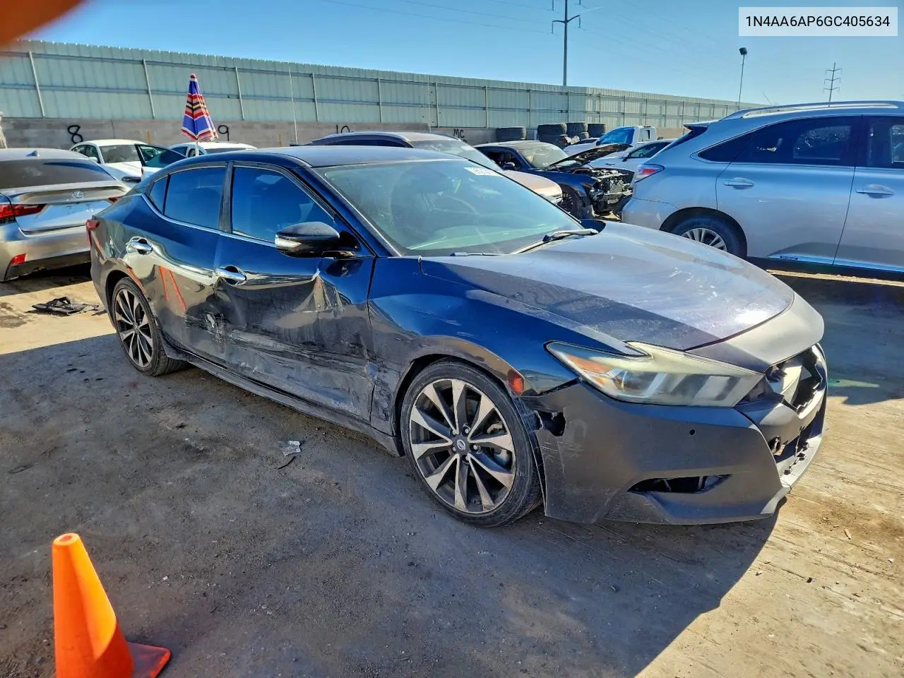 1N4AA6AP6GC405634 2016 Nissan Maxima 3.5S