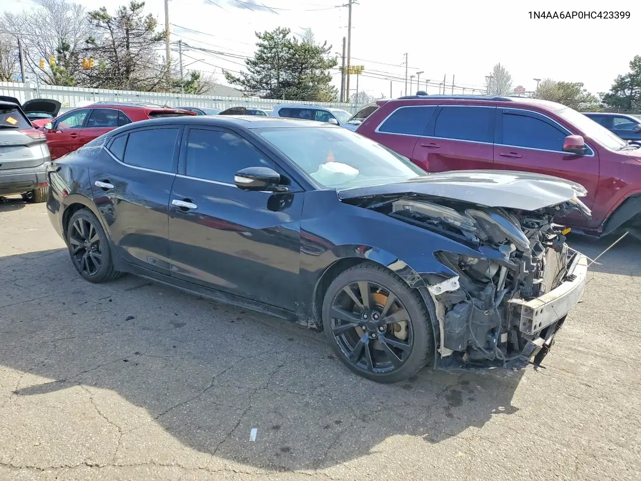 1N4AA6AP0HC423399 2017 Nissan Maxima Platinum