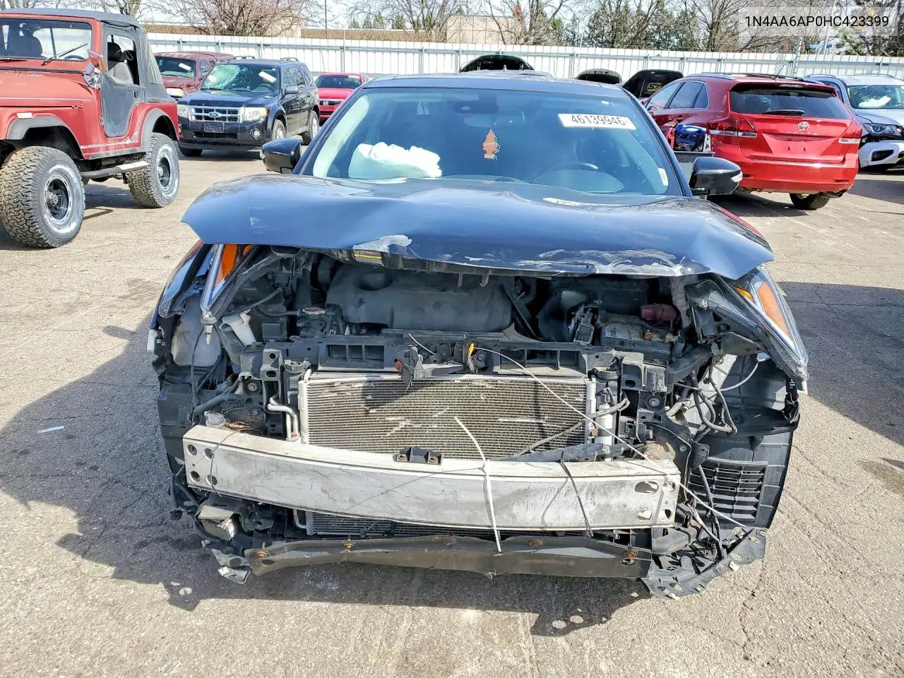 1N4AA6AP0HC423399 2017 Nissan Maxima Platinum