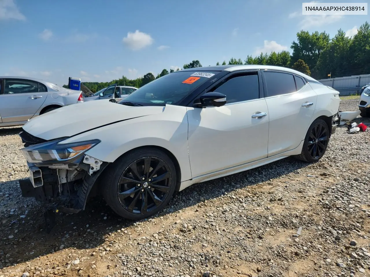 1N4AA6APXHC438914 2017 Nissan Maxima 3.5S