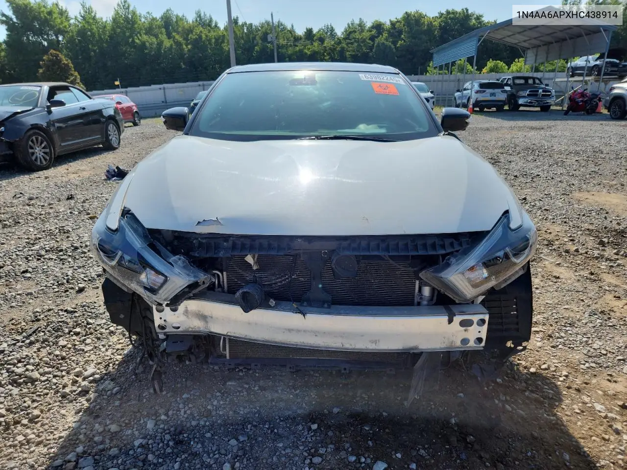1N4AA6APXHC438914 2017 Nissan Maxima 3.5S