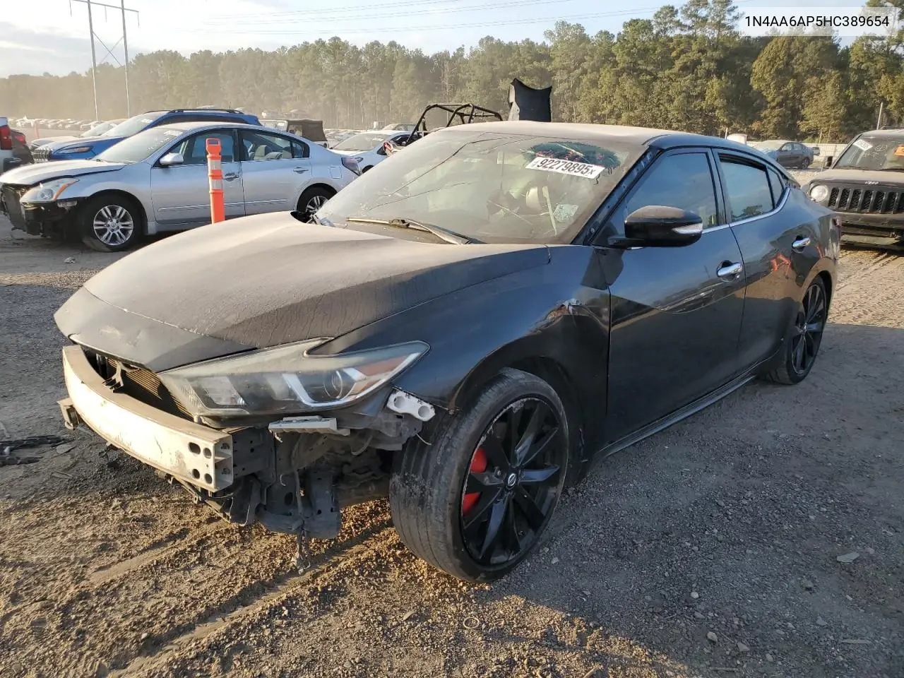 1N4AA6AP5HC389654 2017 Nissan Maxima 3.5S