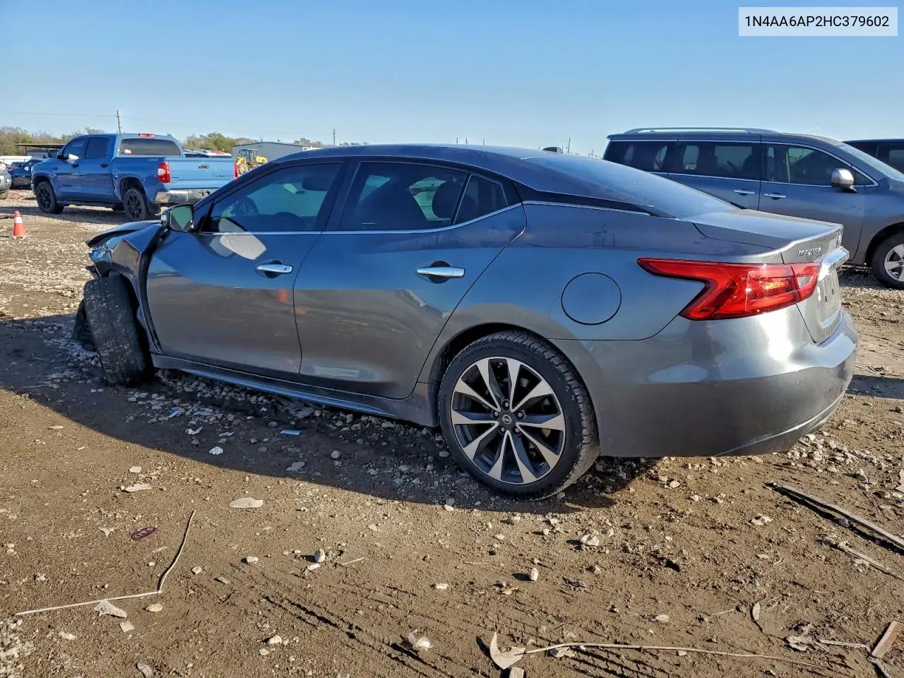 1N4AA6AP2HC379602 2017 Nissan Maxima 3.5S