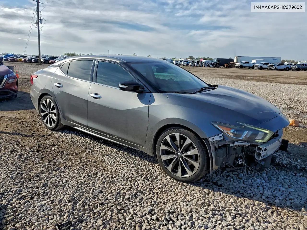 1N4AA6AP2HC379602 2017 Nissan Maxima 3.5S