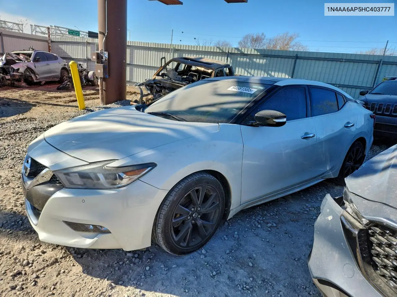 1N4AA6AP5HC403777 2017 Nissan Maxima 3.5S