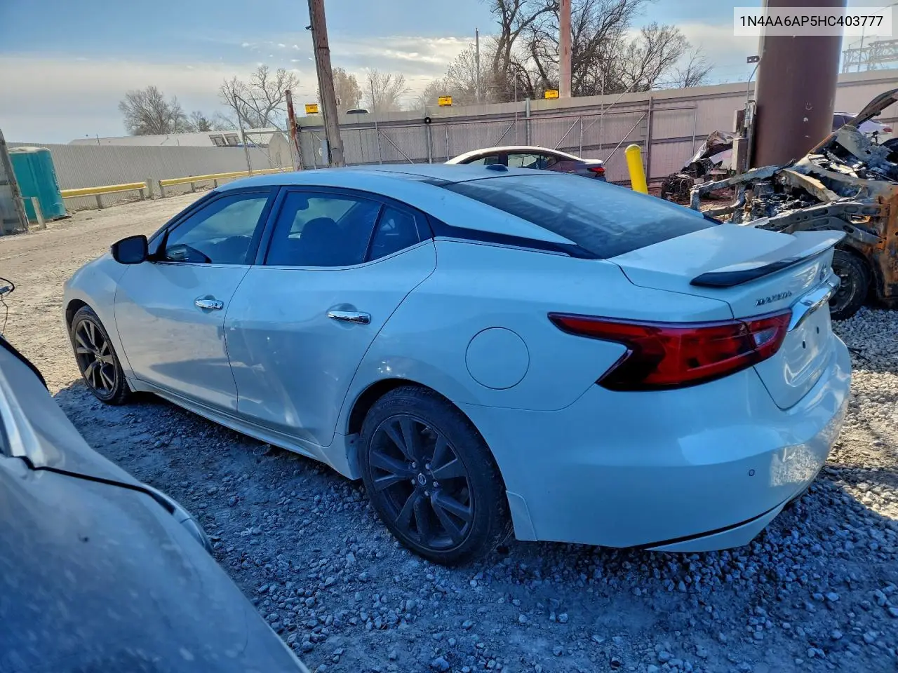 1N4AA6AP5HC403777 2017 Nissan Maxima 3.5S