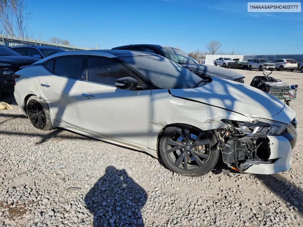1N4AA6AP5HC403777 2017 Nissan Maxima 3.5S