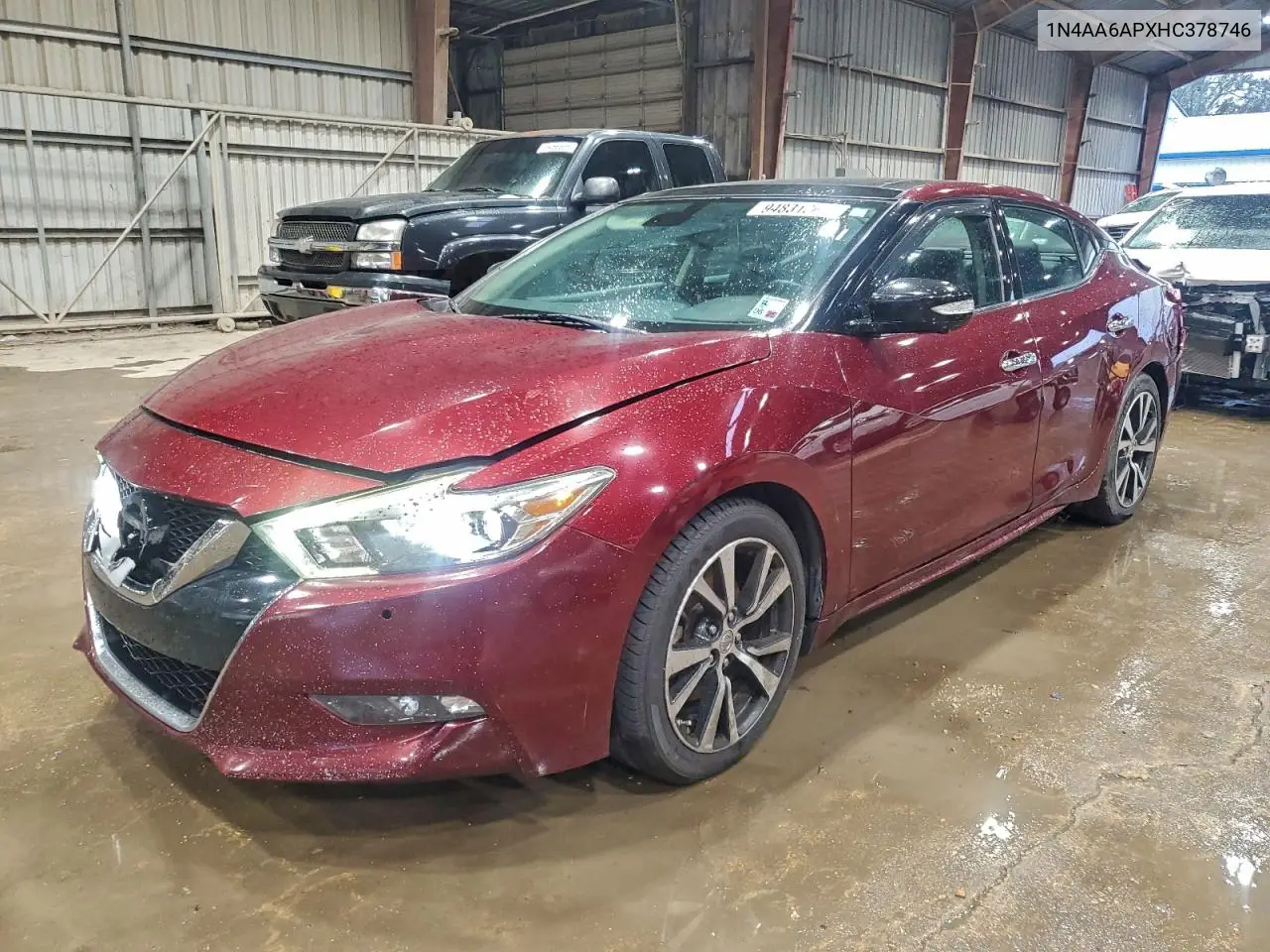 1N4AA6APXHC378746 2017 Nissan Maxima 3.5S