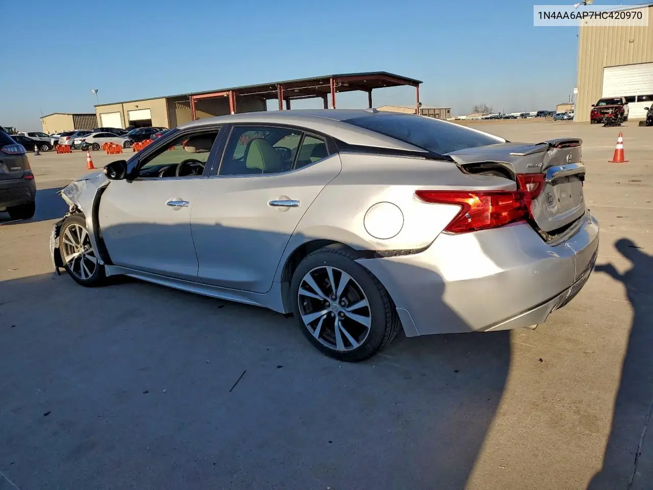 1N4AA6AP7HC420970 2017 Nissan Maxima 3.5S