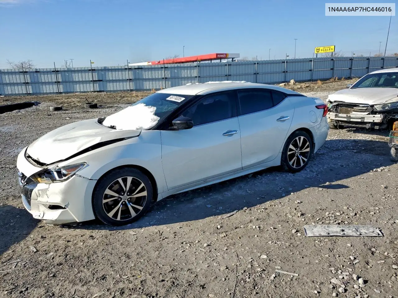 1N4AA6AP7HC446016 2017 Nissan Maxima 3.5S