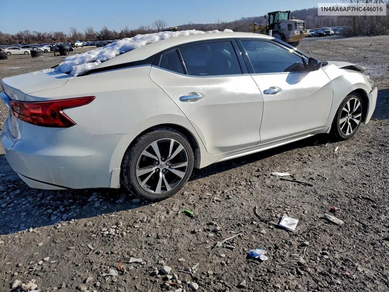 1N4AA6AP7HC446016 2017 Nissan Maxima 3.5S