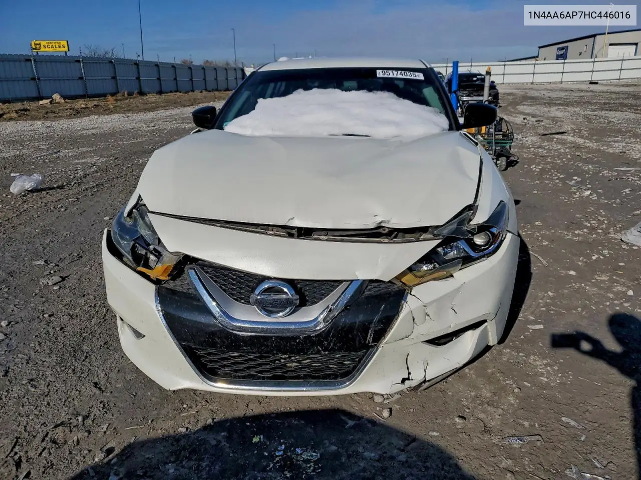 1N4AA6AP7HC446016 2017 Nissan Maxima 3.5S
