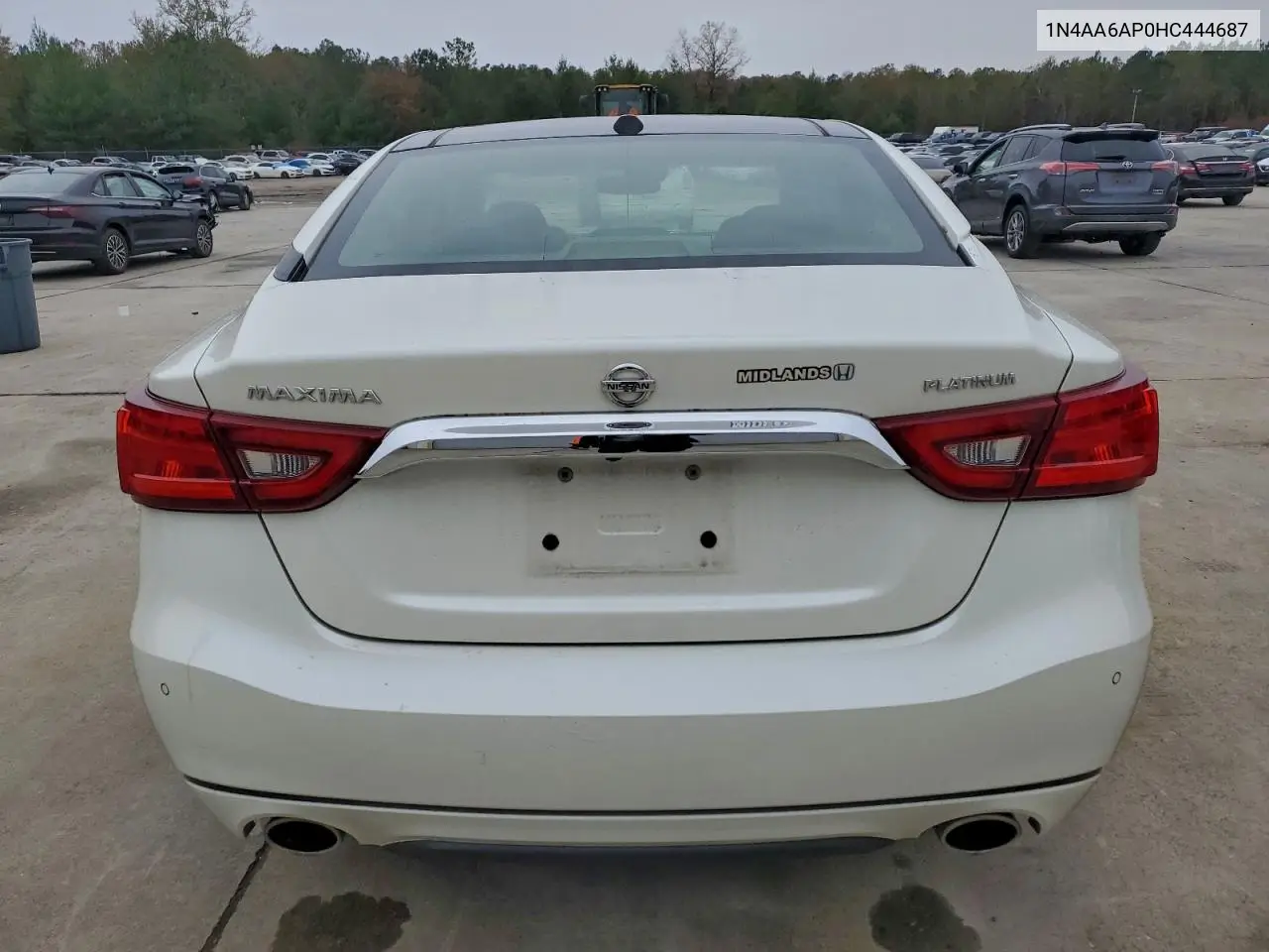 1N4AA6AP0HC444687 2017 Nissan Maxima 3.5S