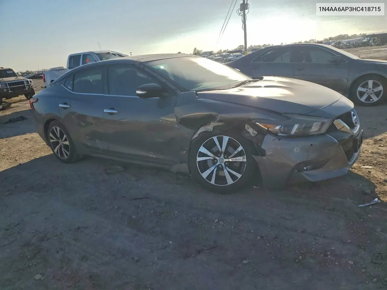 1N4AA6AP3HC418715 2017 Nissan Maxima 3.5S