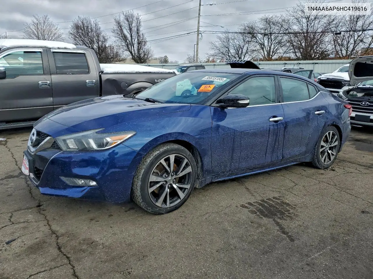 1N4AA6AP6HC419616 2017 Nissan Maxima 3.5S