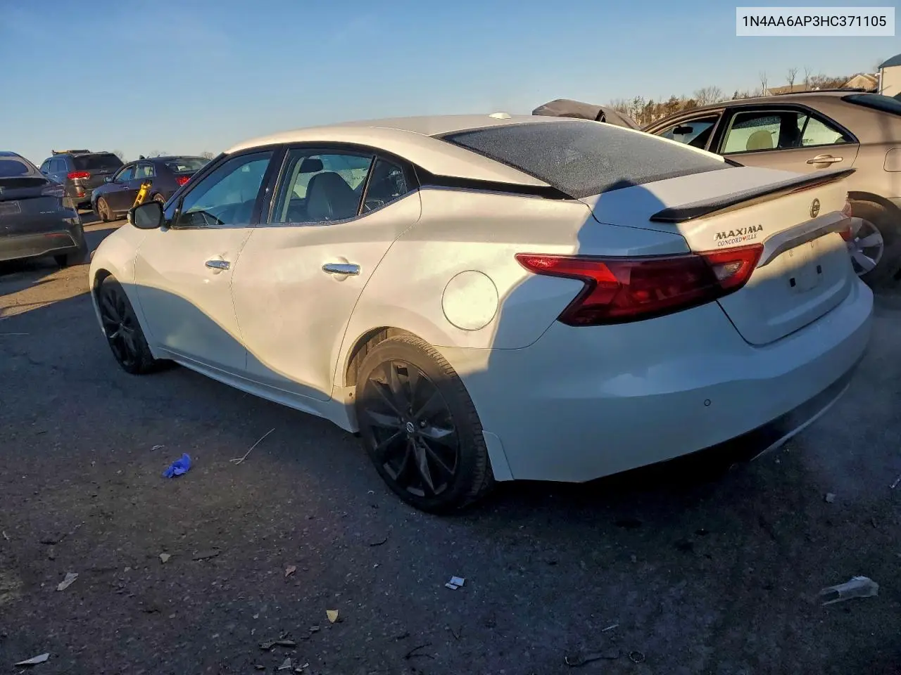 1N4AA6AP3HC371105 2017 Nissan Maxima 3.5S