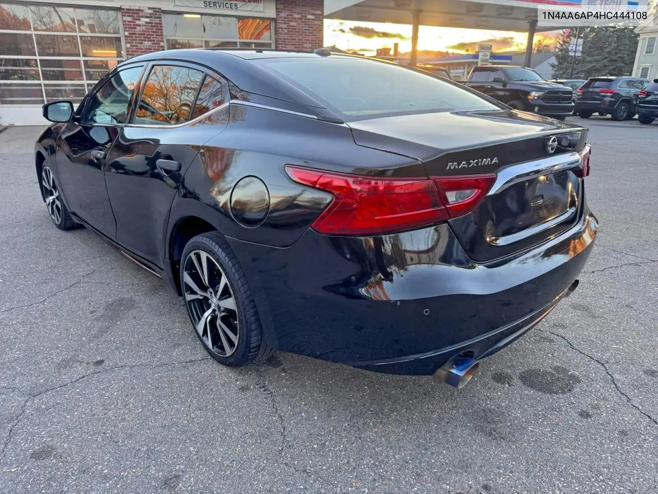 1N4AA6AP4HC444108 2017 Nissan Maxima 3.5S