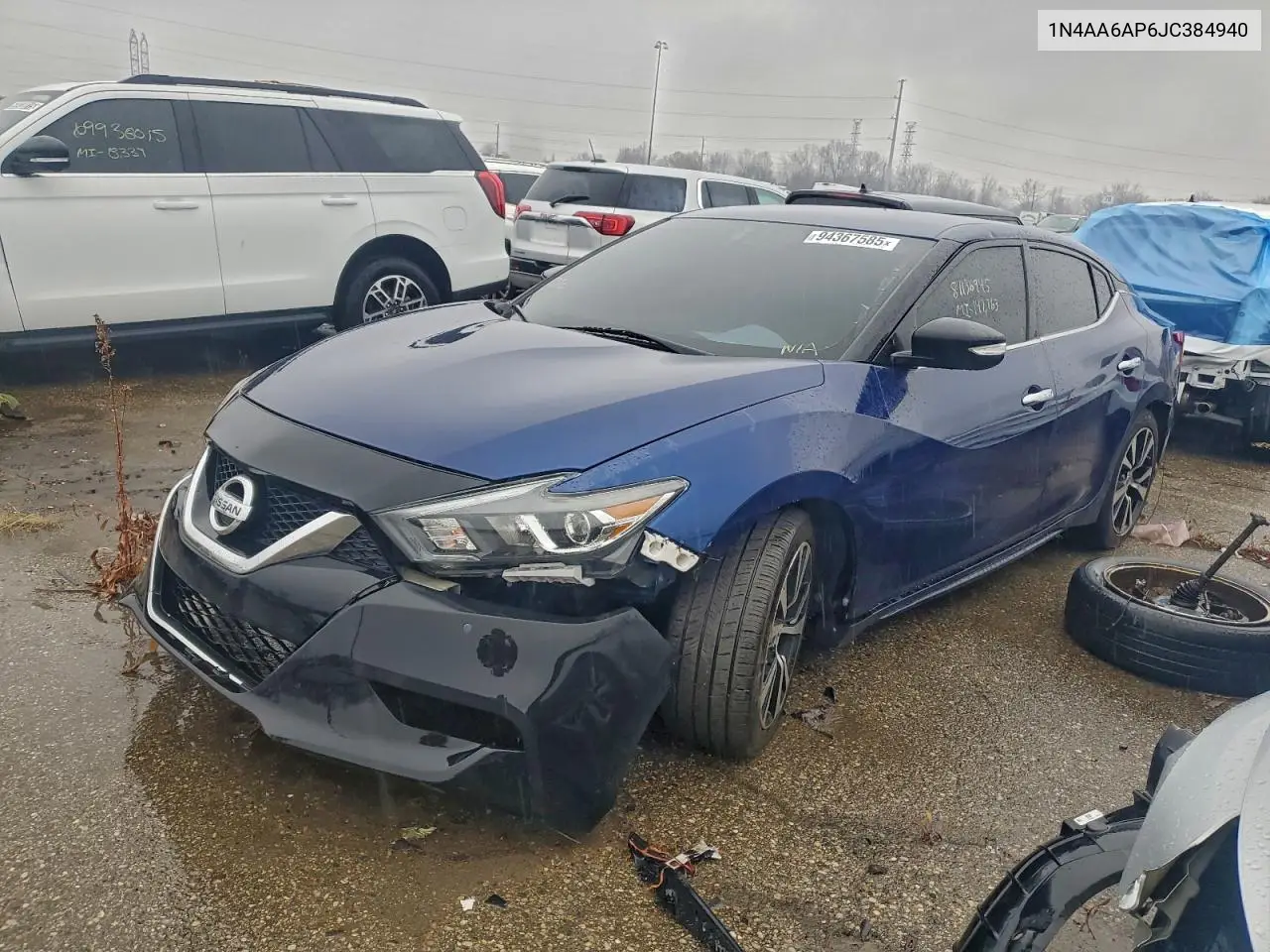1N4AA6AP6JC384940 2018 Nissan Maxima 3.5S