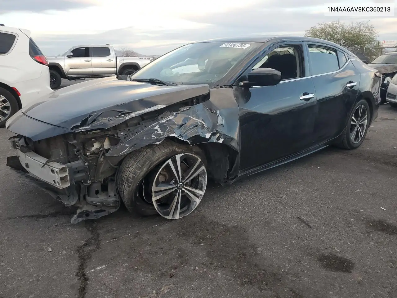 1N4AA6AV8KC360218 2019 Nissan Maxima S