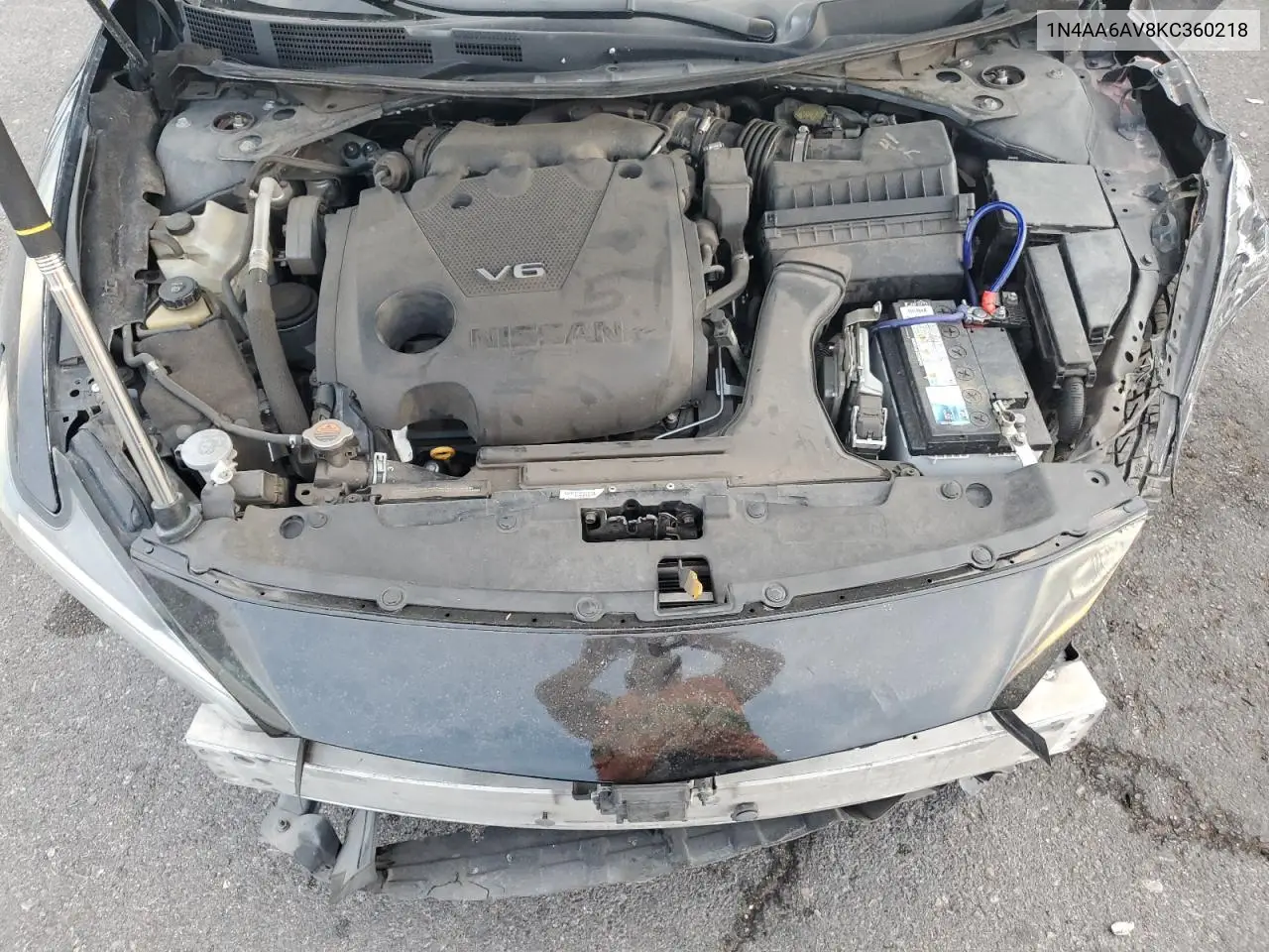 1N4AA6AV8KC360218 2019 Nissan Maxima S