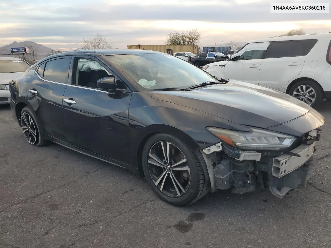 1N4AA6AV8KC360218 2019 Nissan Maxima S