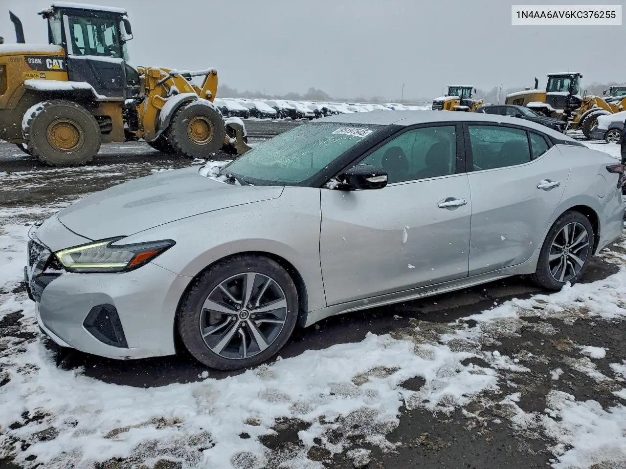 1N4AA6AV6KC376255 2019 Nissan Maxima S