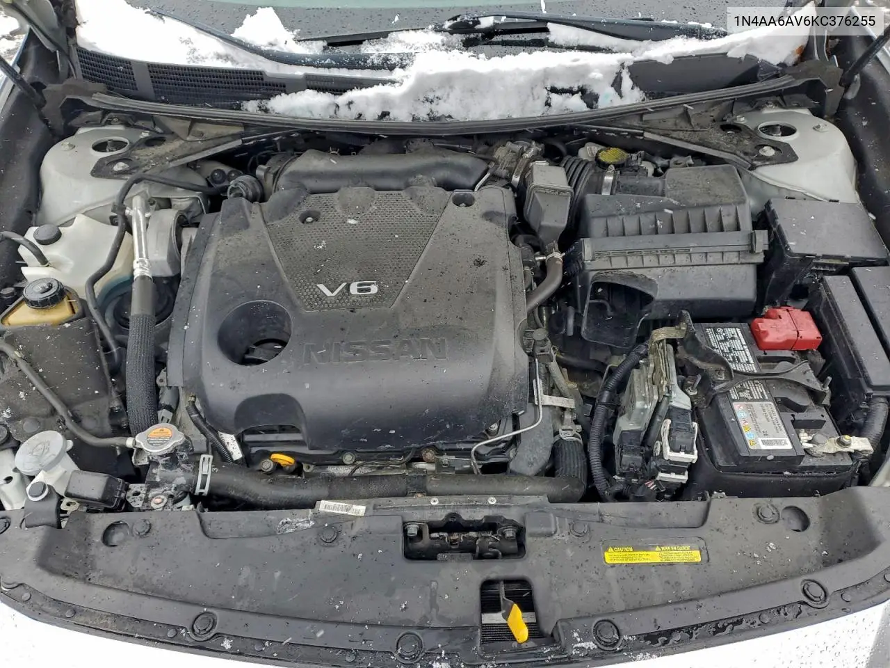 1N4AA6AV6KC376255 2019 Nissan Maxima S