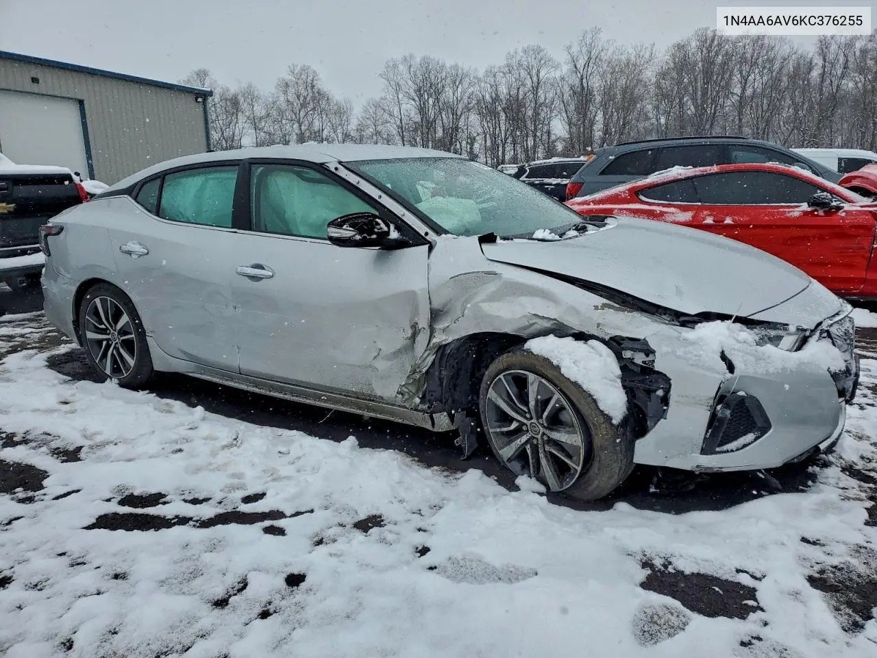 1N4AA6AV6KC376255 2019 Nissan Maxima S