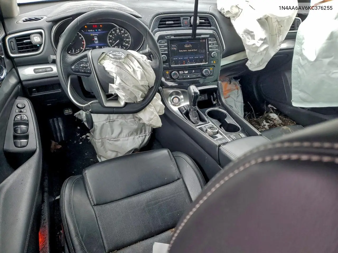 1N4AA6AV6KC376255 2019 Nissan Maxima S