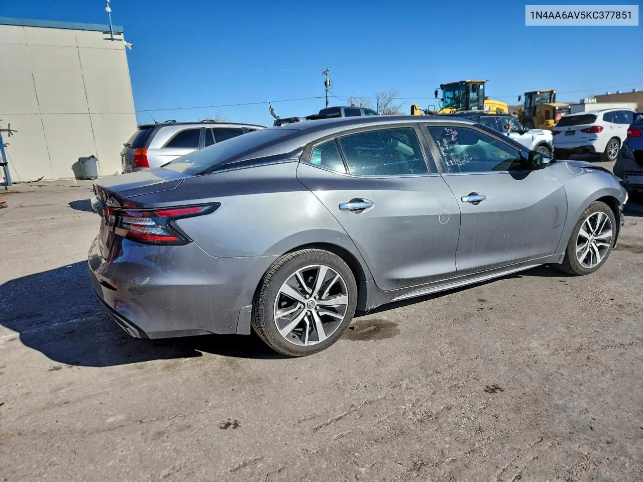 1N4AA6AV5KC377851 2019 Nissan Maxima S