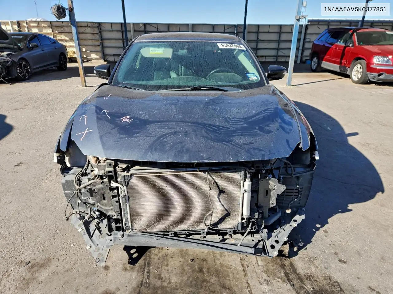 1N4AA6AV5KC377851 2019 Nissan Maxima S