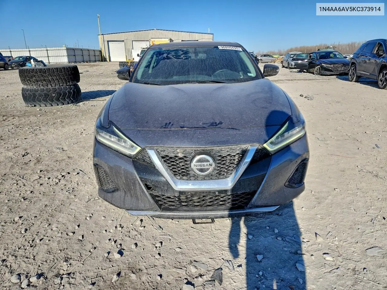 1N4AA6AV5KC373914 2019 Nissan Maxima S