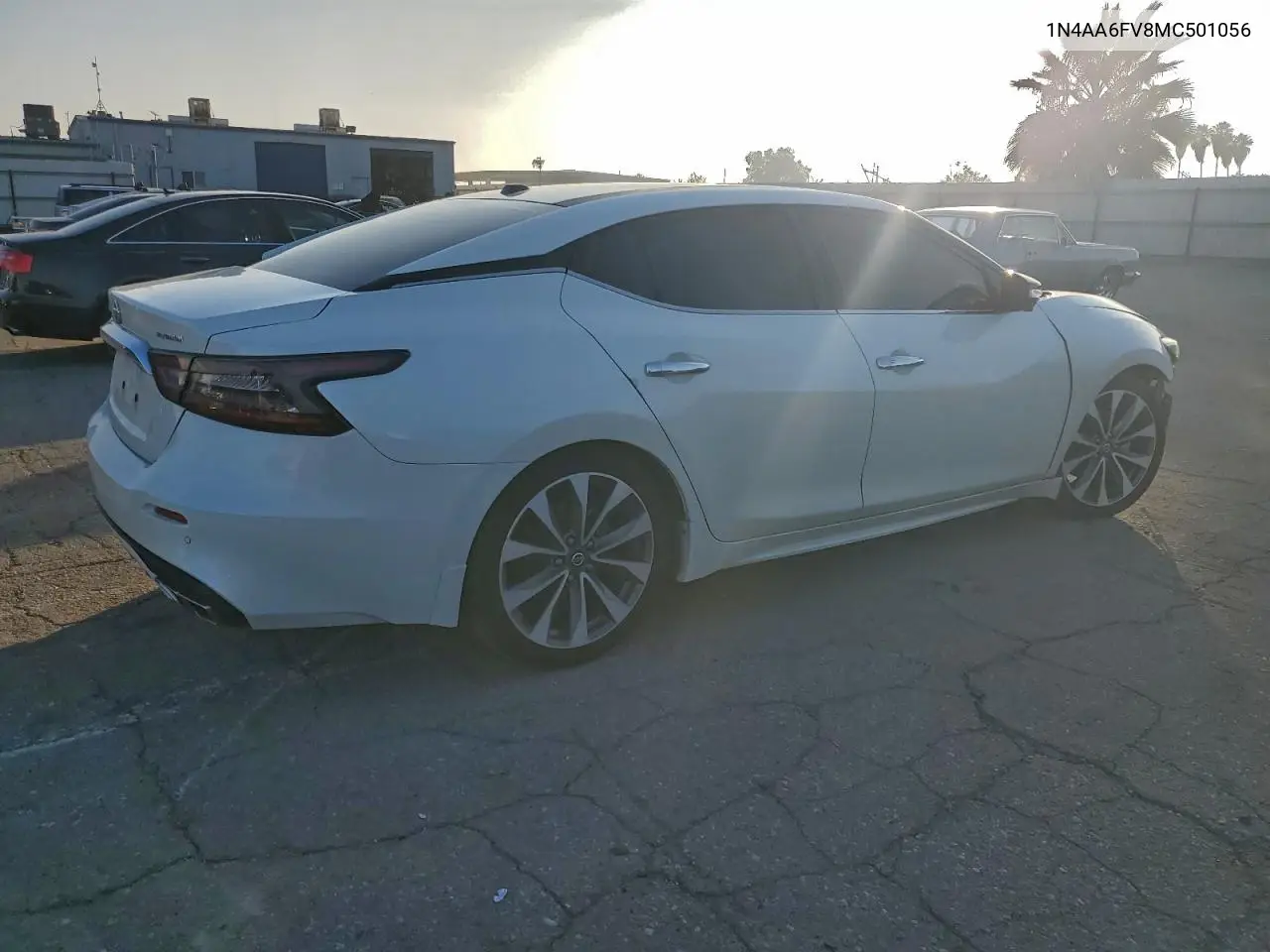 1N4AA6FV8MC501056 2021 Nissan Maxima Platinum