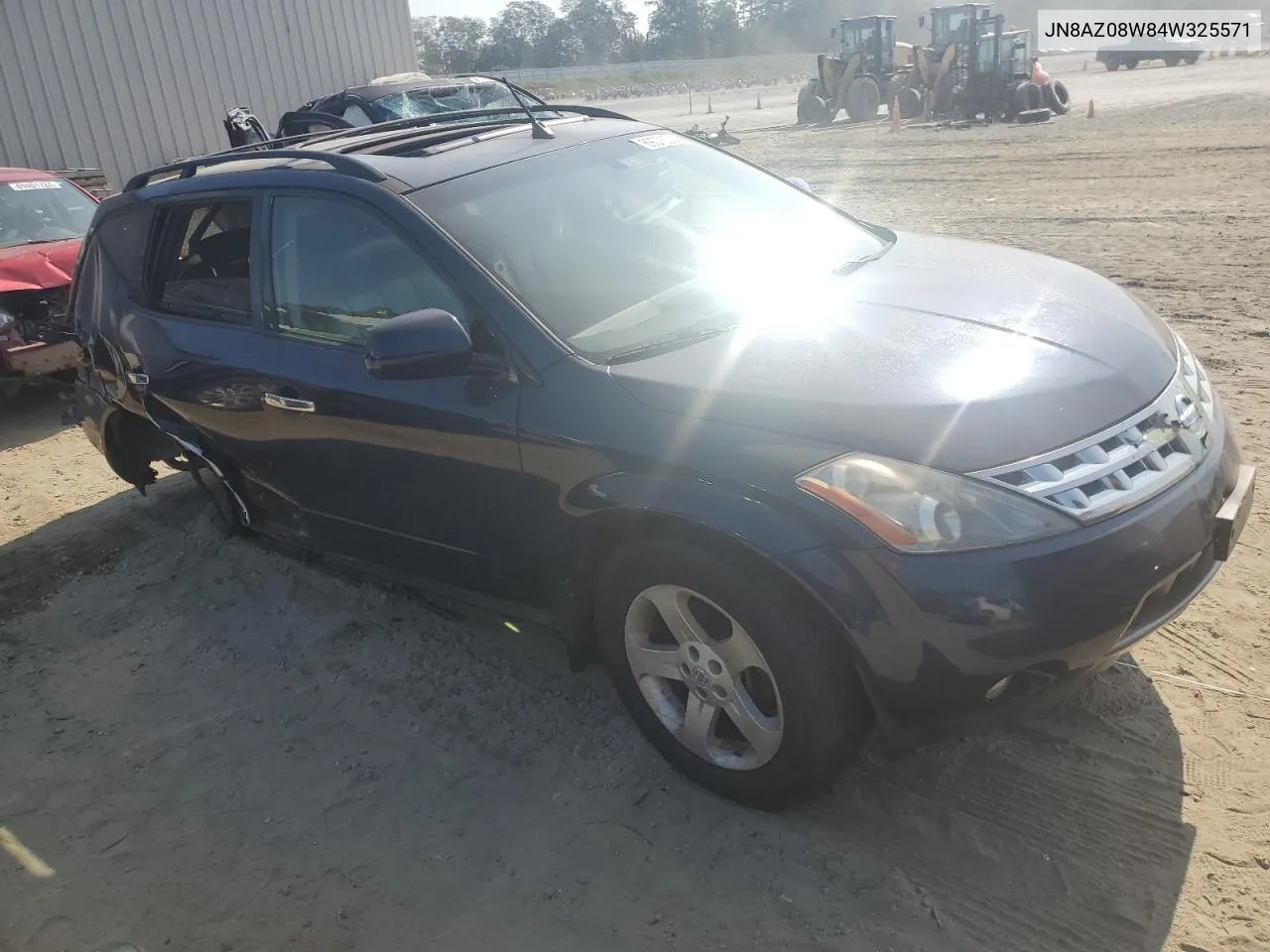 2004 Nissan Murano Sl VIN: JN8AZ08W84W325571 Lot: 69076304